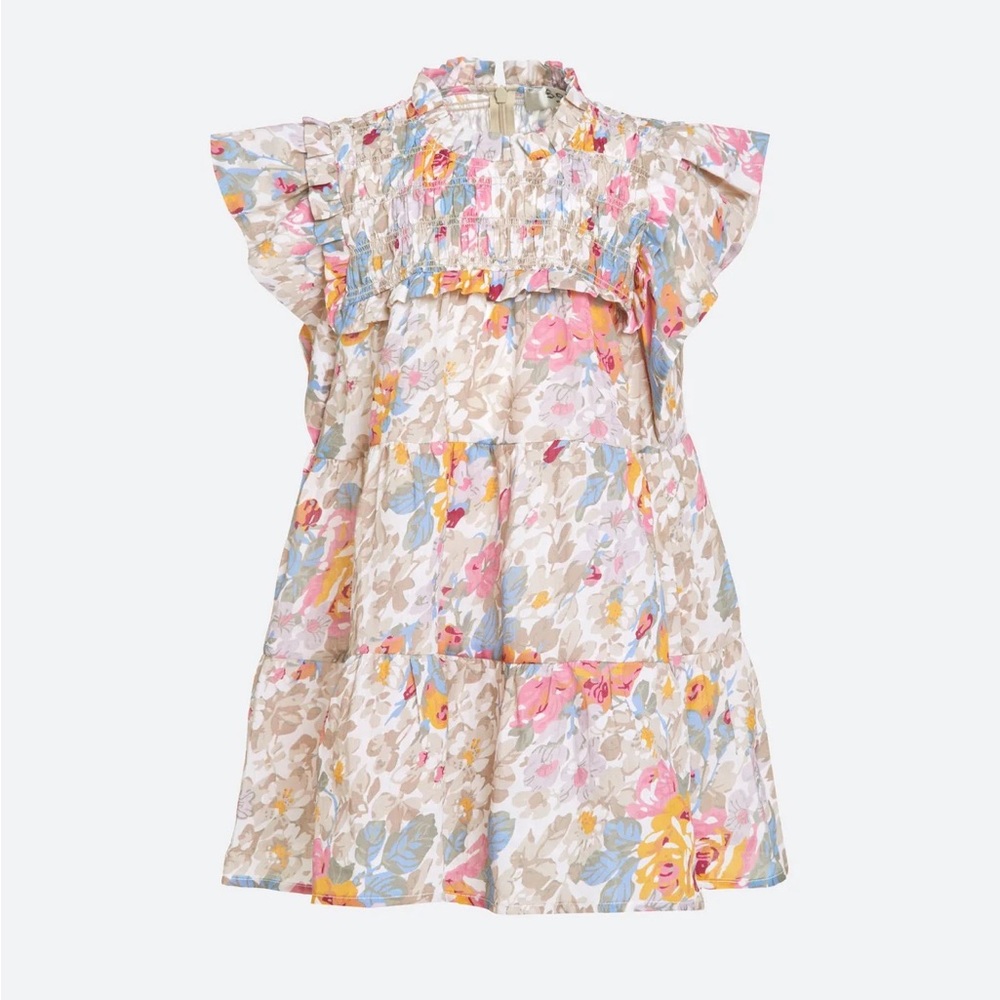 Sea New York | 7-9Y Kids Little Girls Ines Floral Smocked Dress